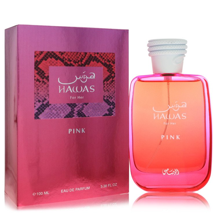 Hawas Pink by Rasasi - Eau De Parfum Spray 3.38 oz