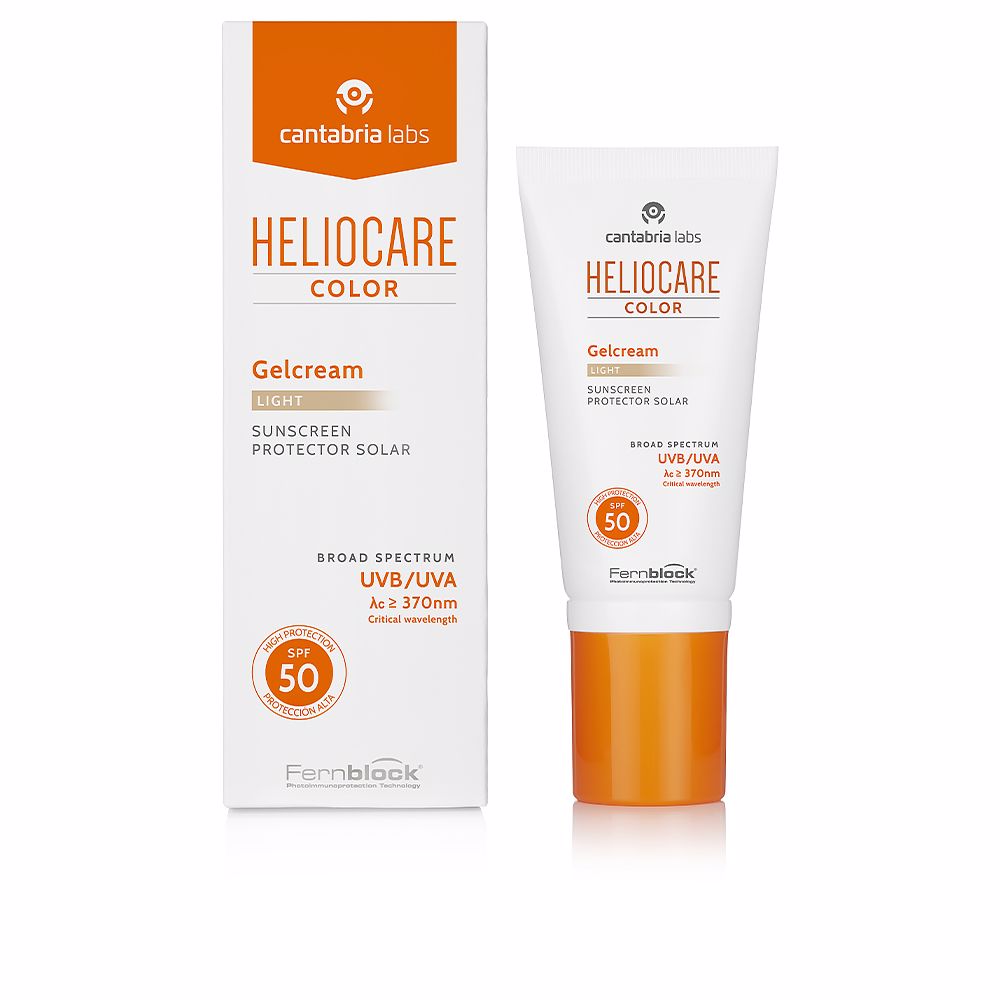HELIOCARE COLOR sunscreen with cream gel color SPF50 #light