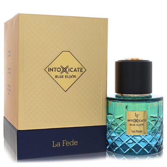 Khadlaj La Fede Intoxicate Blue Elixir by Khadlaj - Eau De Parfum Spray 3.4 oz
