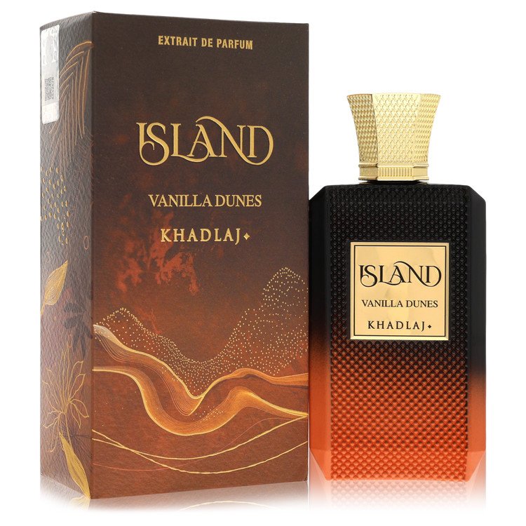 Island Vanilla Dunes par Khadlaj - Extrait de Parfum Vaporisateur (Unisexe) 100 ml