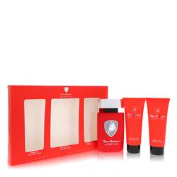 Lamborghini Sportivo by Tonino Lamborghini - Gift Set -- 4.2 oz Eau De Toilette Spray + 3.4 oz Shower Gel + 3.4 oz After Shave Balm