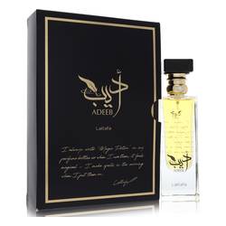 Lattafa Adeeb by Lattafa - Eau De Parfum Spray (Unisex) 2.7 oz