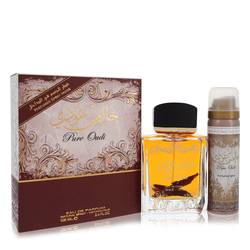 Lattafa Pure Oudi by Lattafa - Eau De Parfum Spray Plus 1.7 oz Deodorant 3.4 oz