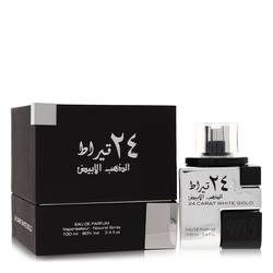 Lattafa 24 Carat White Gold by Lattafa - Eau De Parfum Spray (Unisex) 3.4 oz