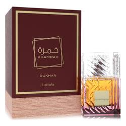 Lattafa Khamrah Dukhan by Lattafa - Eau De Parfum Spray (Unisex) 3.4 oz
