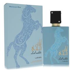 Lattafa Lail Maleki Morrocan Blue by Lattafa - Eau De Parfum Spray (Unisex) 3.4 oz