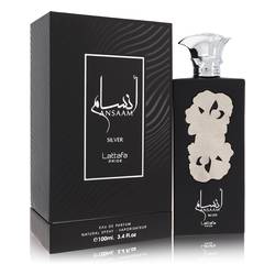 Lattafa Pride Ansaam Silver by Lattafa - Eau De Parfum Spray (Unisex) 3.4 oz