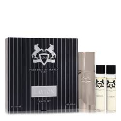 Layton Royal Essence by Parfums De Marly - Three Eau De Parfum Sprays Travel Set 3 x .34 oz
