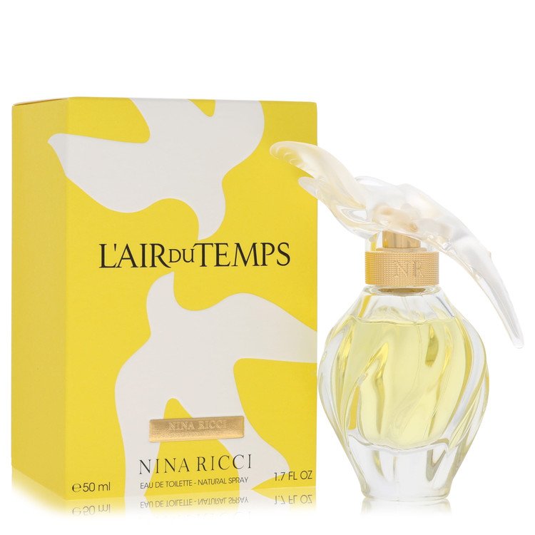 L'Air Du Temps by Nina Ricci - Eau De Toilette Spray With Bird Cap 1.7 oz