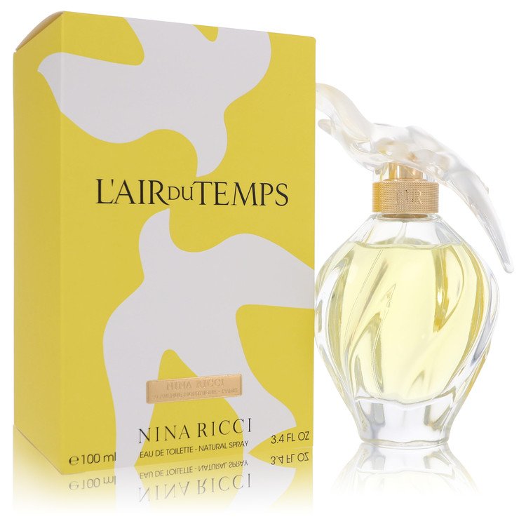 L'Air Du Temps by Nina Ricci - Eau De Toilette Spray With Bird Cap 3.3 oz