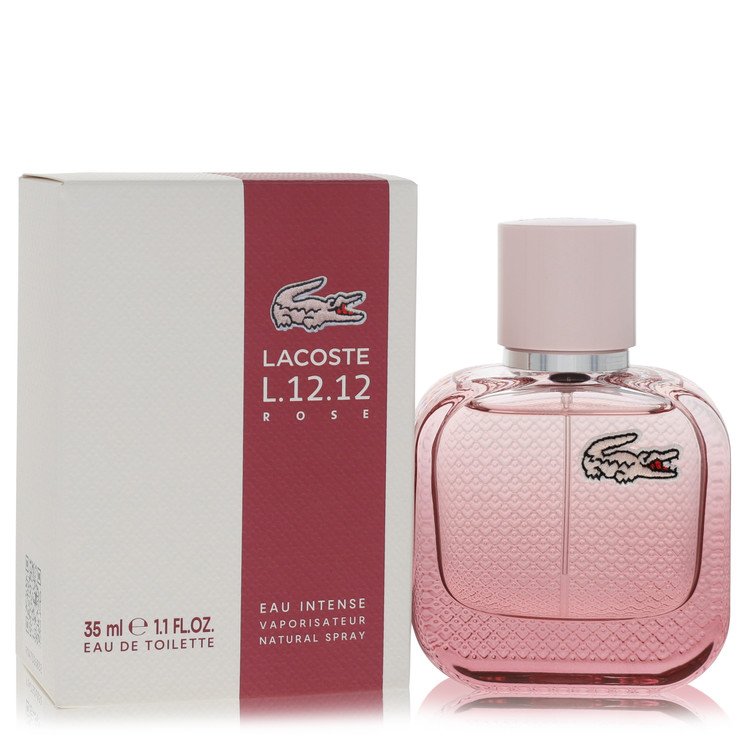 Lacoste Eau De Lacoste L.12.12 Rose Eau Intense by Lacoste - Eau De Toilette Spray 1.1 oz