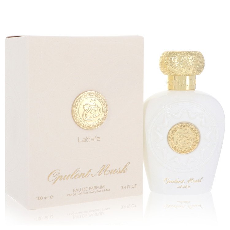 Lattafa Opulent Musk by Lattafa - Eau De Parfum Spray (Unisex) 3.4 oz