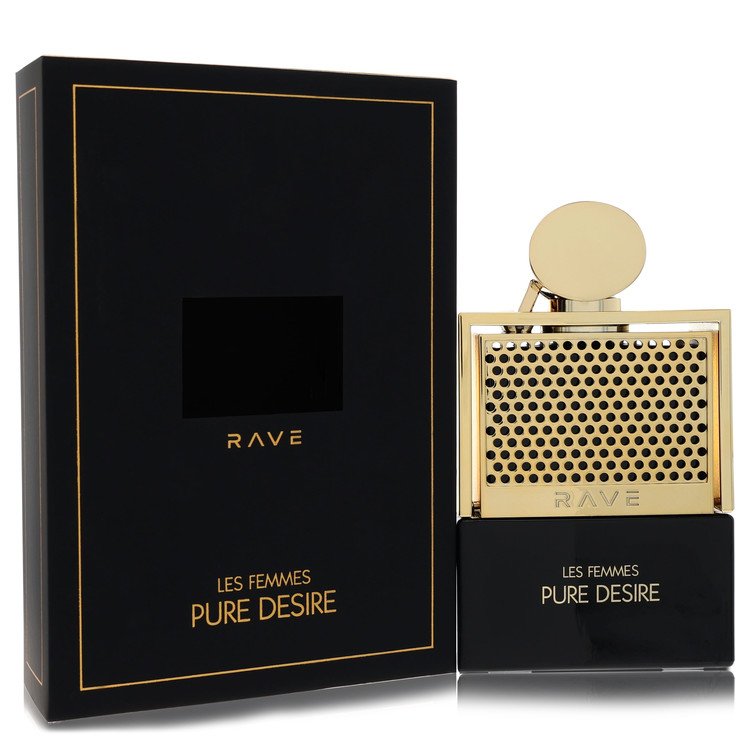 Lattafa Rave Pure Desire Gold by Lattafa - Eau De Parfum Spray 3.4 oz