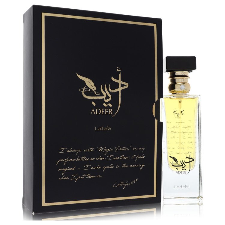 Lattafa Adeeb by Lattafa - Eau De Parfum Spray (Unisex) 2.7 oz