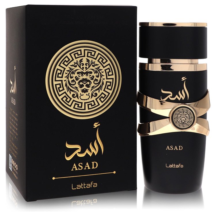 Lattafa Asad by Lattafa - Eau De Parfum Spray (Unisex) 3.4 oz