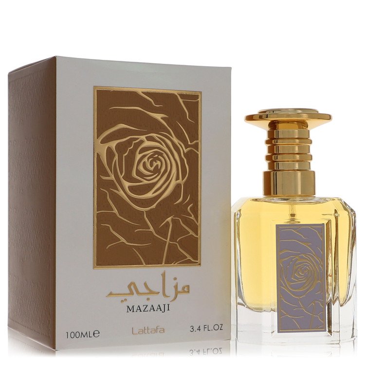 Lattafa Mazaaji by Lattafa - Eau De Parfum Spray (Unisex) 3.4 oz