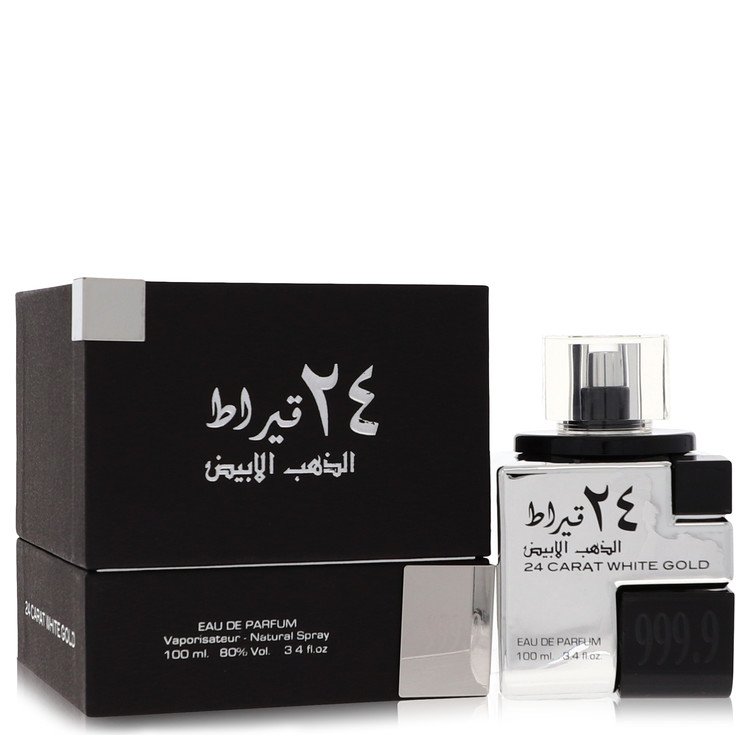 Lattafa 24 Carat White Gold von Lattafa – Eau de Parfum Spray (Unisex) 100 ml