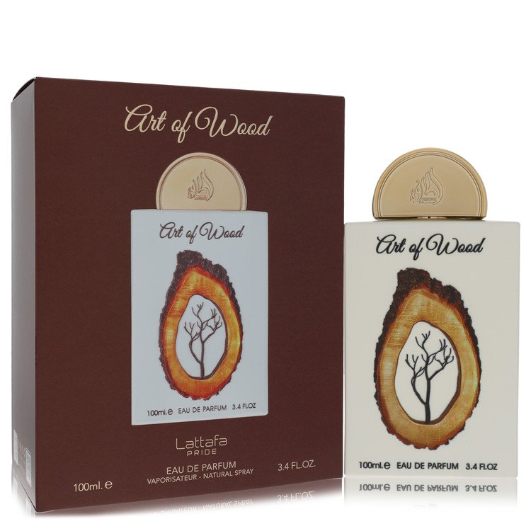 Lattafa Pride Art of Wood by Lattafa - Eau De Parfum Spray (Unisex) 3.4 oz