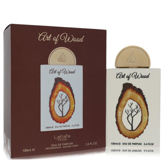 Lattafa Pride Art of Wood by Lattafa - Eau De Parfum Spray (Unisex) 3.4 oz