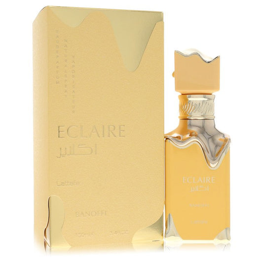 Lattafa Eclaire Banoffi by Lattafa - Eau De Parfum Spray (Unisex) 3.4 oz