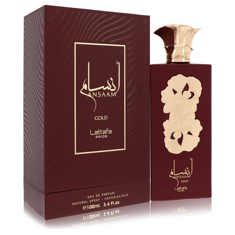 Lattafa Pride Ansaam Gold by Lattafa - Eau De Parfum Spray (Unisex) 3.4 oz