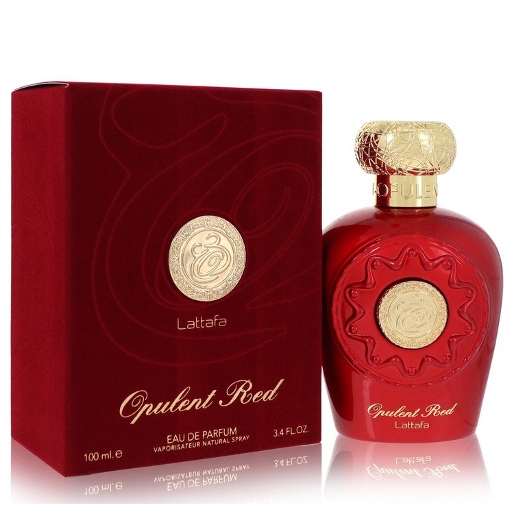 Lattafa Opulent Red by Lattafa - Eau De Parfum Spray 3.4 oz