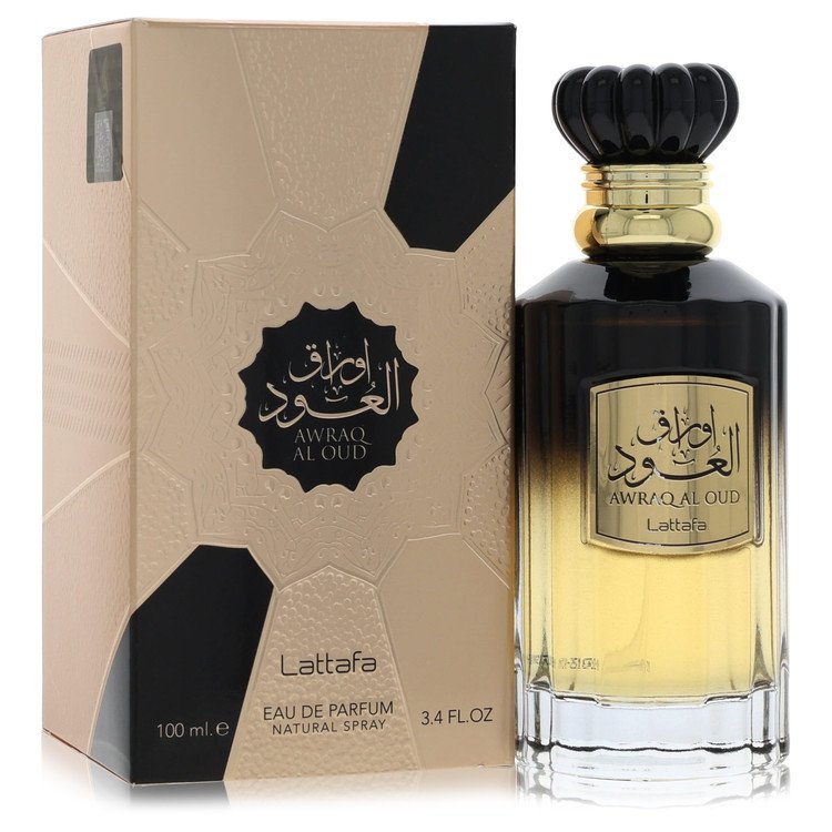 Lattafa Awraq Al Oud by Lattafa - Eau De Parfum Spray (Unisex) 3.4 oz