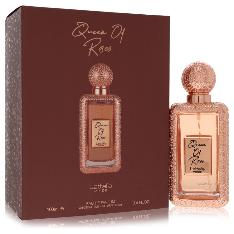 Lattafa Pride Queen Of Roses by Lattafa - Eau De Parfum Spray (Unisex) 3.4 oz