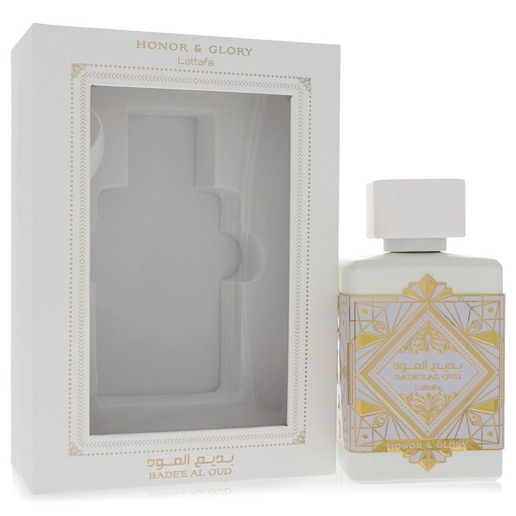 Lattafa Badee Al Oud Honor & Glory by Lattafa - Eau De Parfum Spray (Unisex) 3.4 oz