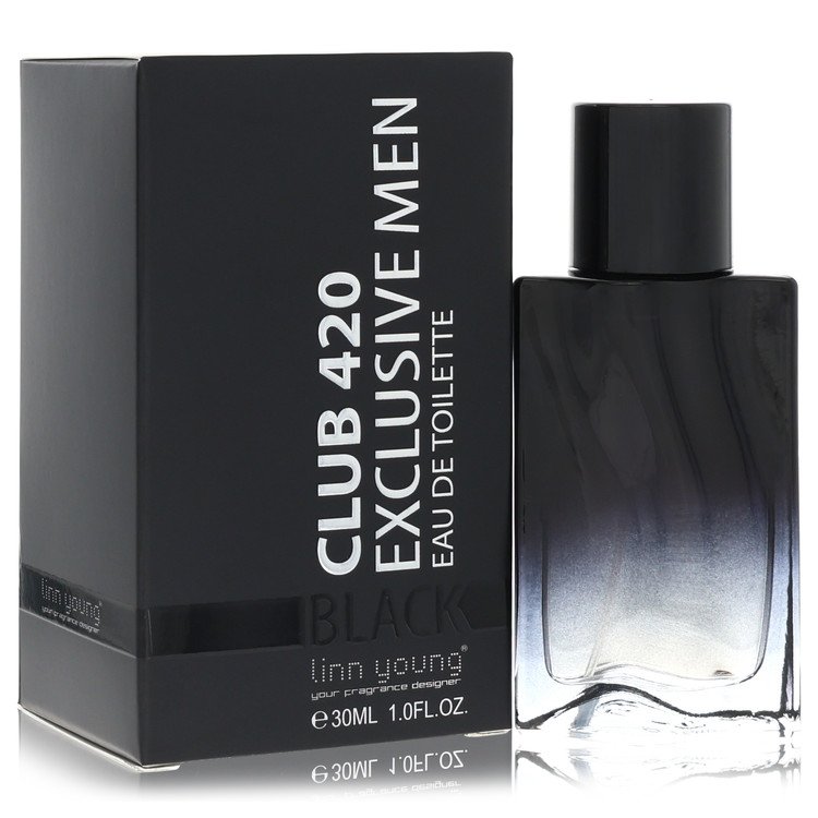 Linn Young Club 420 Exclusive Black Men by Linn Young - Eau De Toilette Spray 1 oz