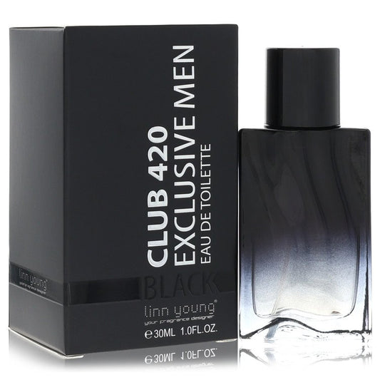 Linn Young Club 420 Exclusive Black Men by Linn Young - Eau De Toilette Spray 1 oz
