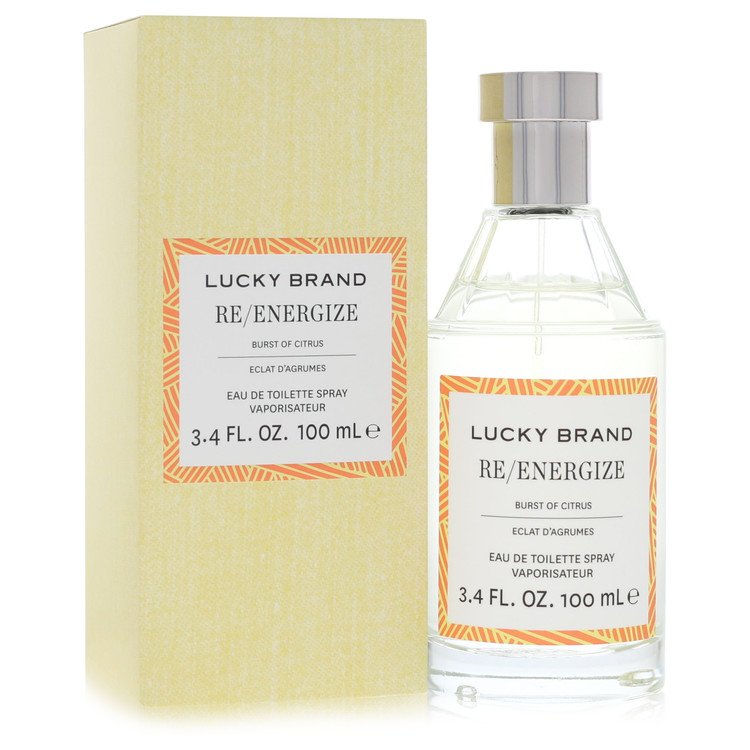 Lucky Brand Re/Energize by Lucky Brand - Eau De Toilette Spray 3.4 oz