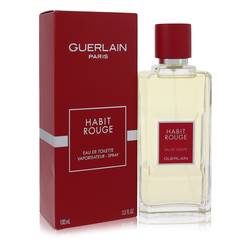 Habit Rouge by Guerlain - Cologne / Eau De Toilette Spray 3.4 oz