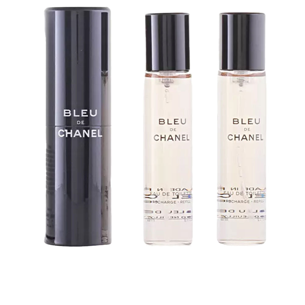 BLEU eau de toilette refillable spray 3 x