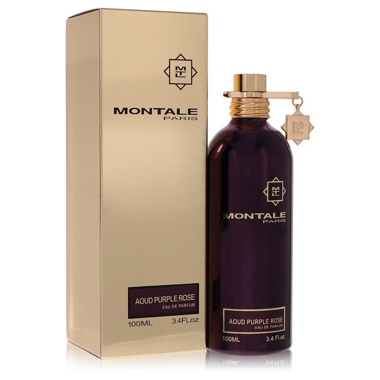 Montale Aoud Purple Rose by Montale - Eau De Parfum Spray (Unisex) 3.4 oz