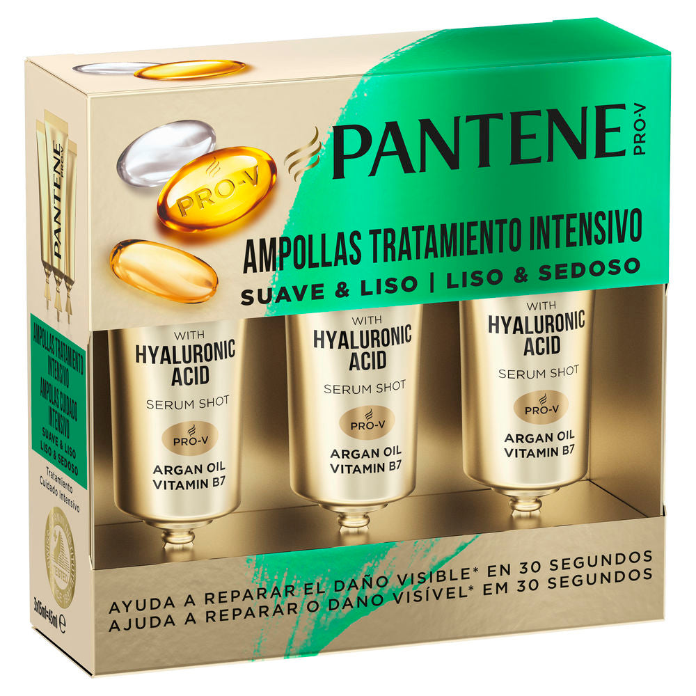 PANTENE SOFT & SMOOTH ampoules 3 x 15 ml
