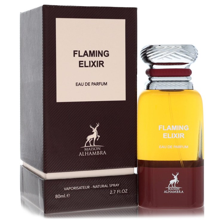Maison Alhambra Flaming Elixir by Maison Alhambra - Eau De Parfum Spray (Unisex) 2.7 oz