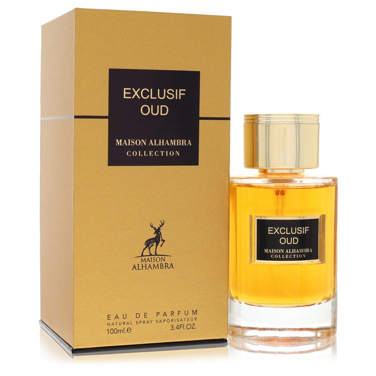 Maison Alhambra Exclusif Oud by Maison Alhambra - Eau De Parfum Spray (Unisex) 3.4 oz