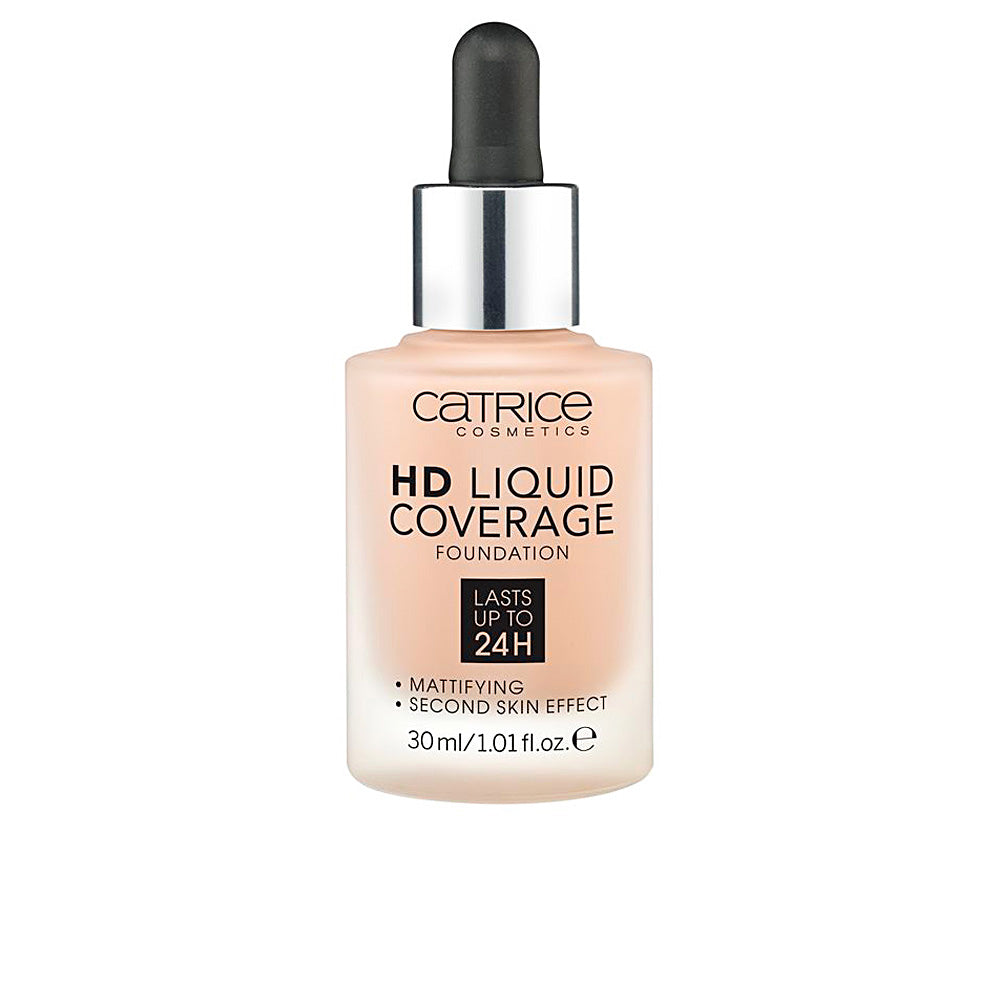 HD LIQUID COVERAGE FOUNDATION lasts up to 24h #040-warm beige