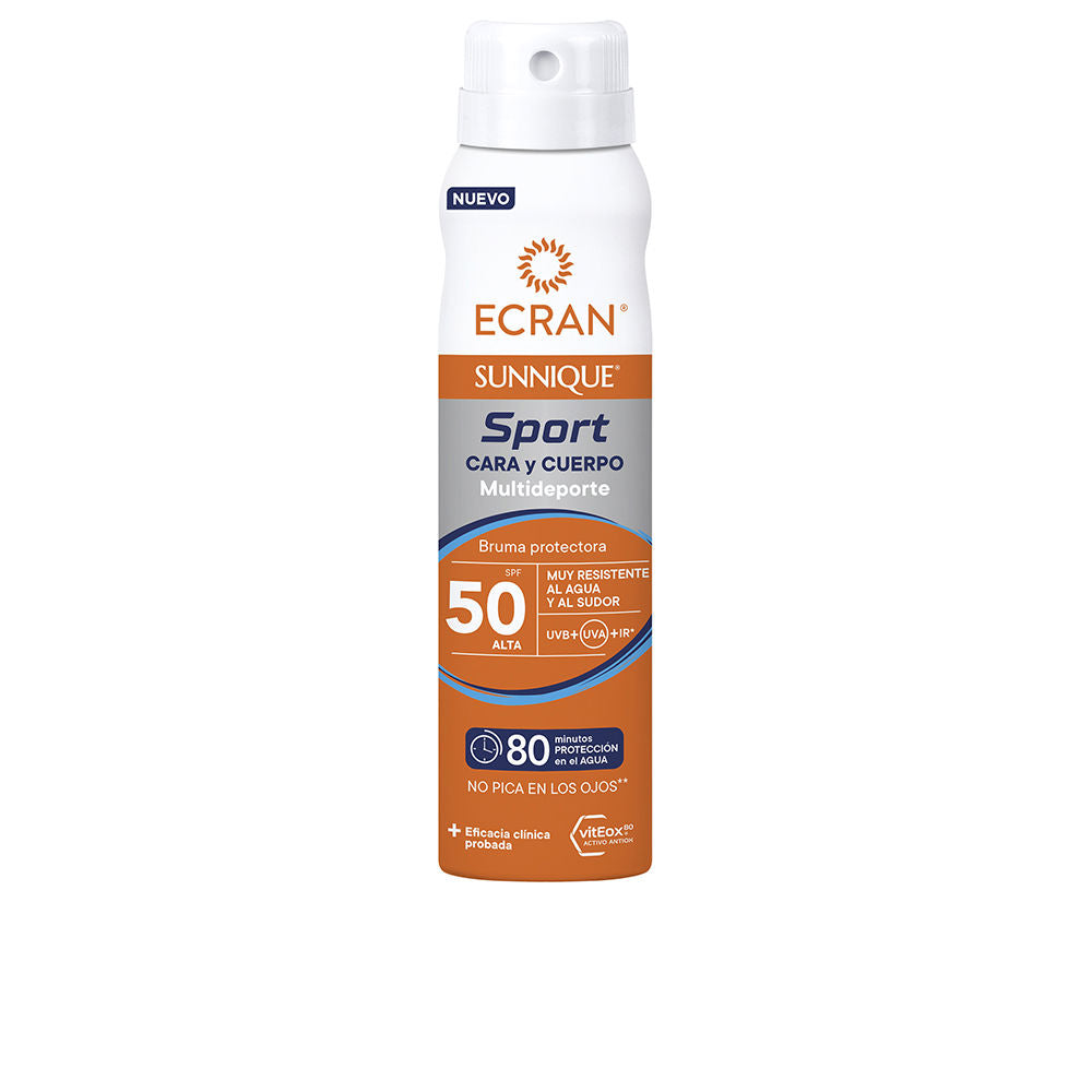 ECRAN SUNNIQUE SPORT face and body mist 75 ml