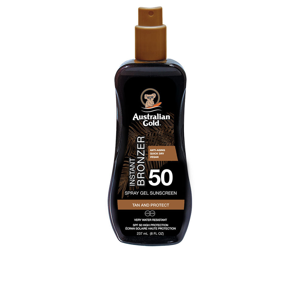 SUNSCREEN SPF50 spray gel with instant bronzer 237 ml