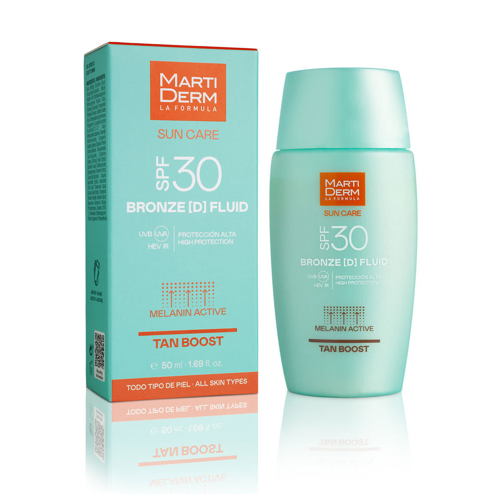 SUN CARE BRONZE D tanning fluid sunscreen SPF30