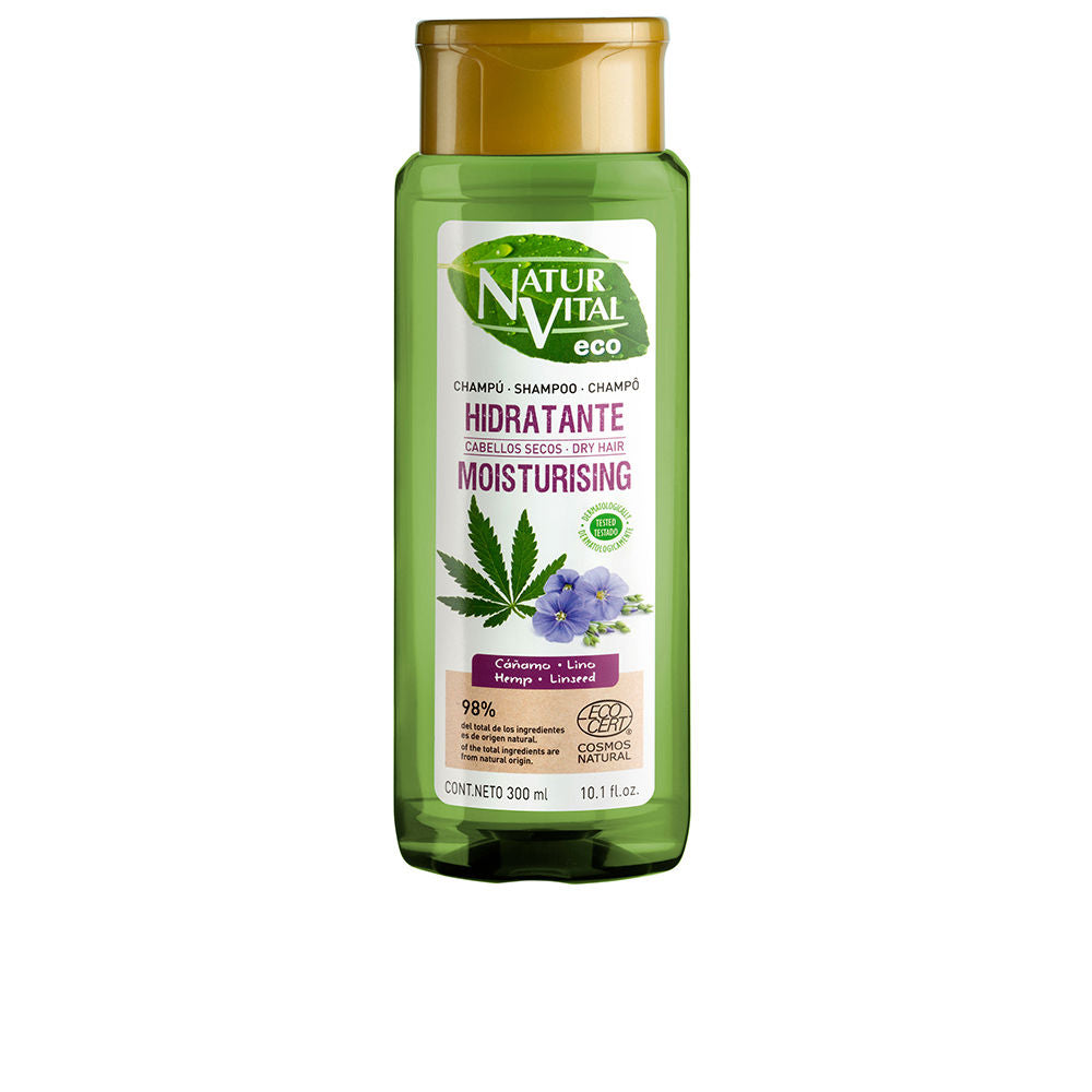 ECO MOISTURIZING hemp and flax shampoo