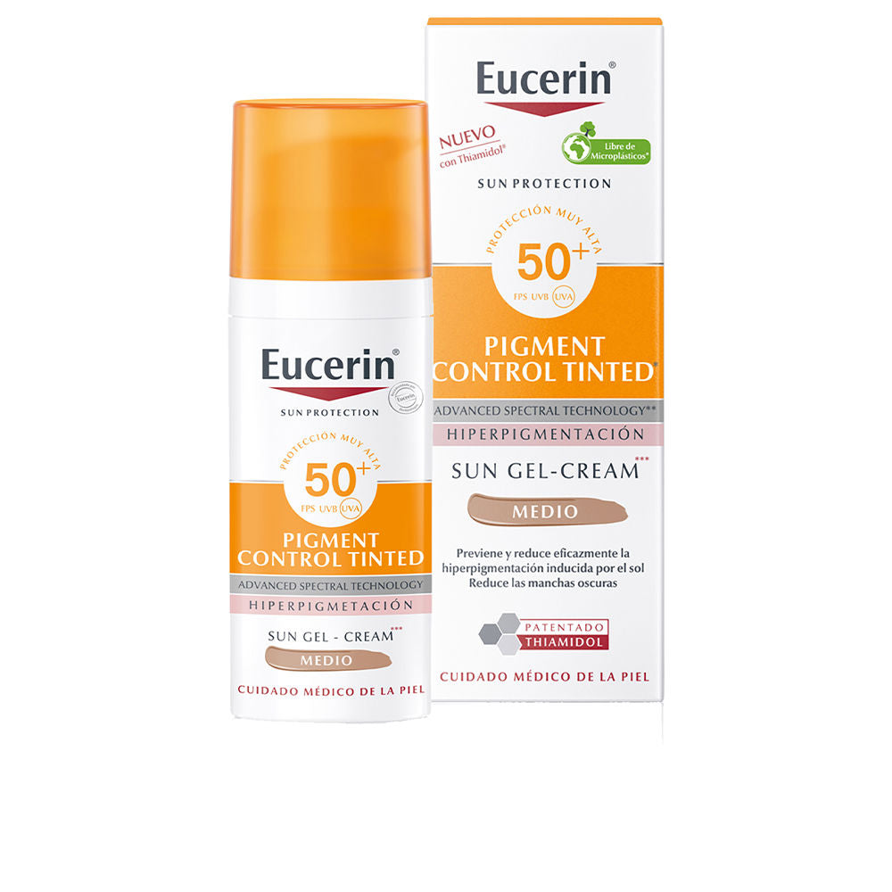 SUN PROTECTION pigment control gel-cream color SPF50+ #medium 50 ml