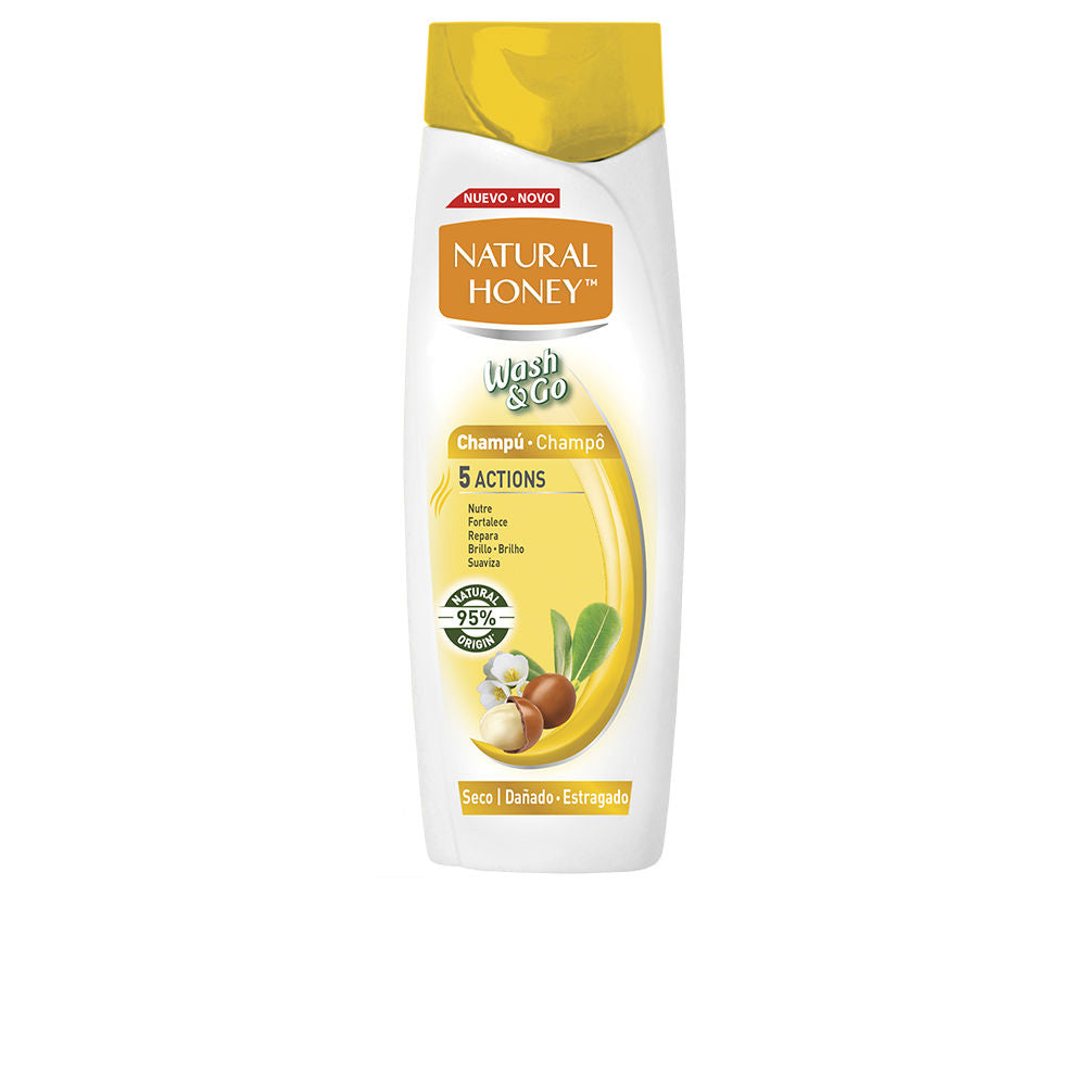 WASH & GO shampoo for damaged hair 400 ml