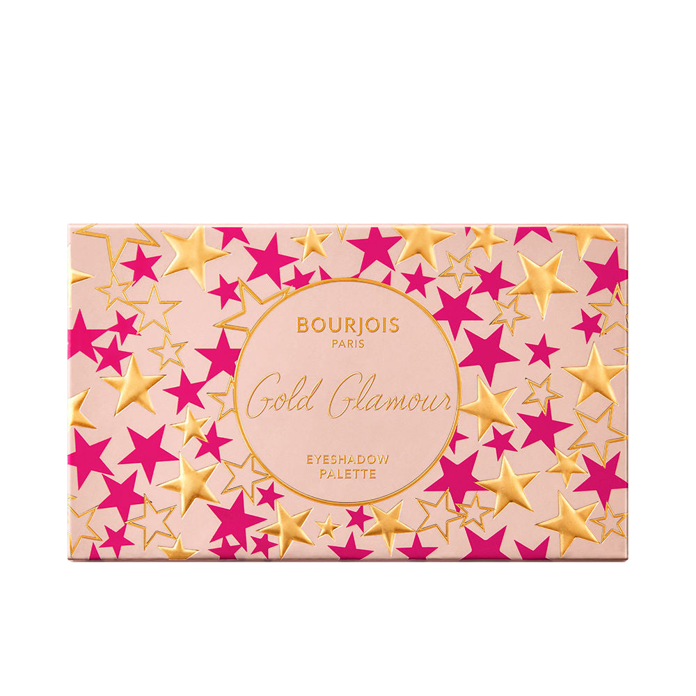 VOLUME GLAMOR SOIRS DE PARIS eyeshadow palette #01-Gold Glamor 1 u