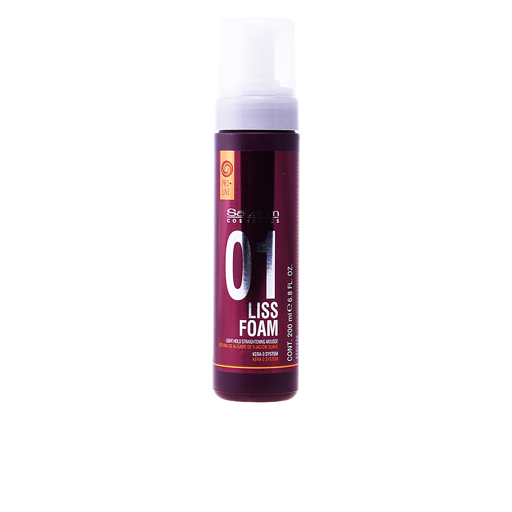 LISS FOAM light hold straightening mousse
