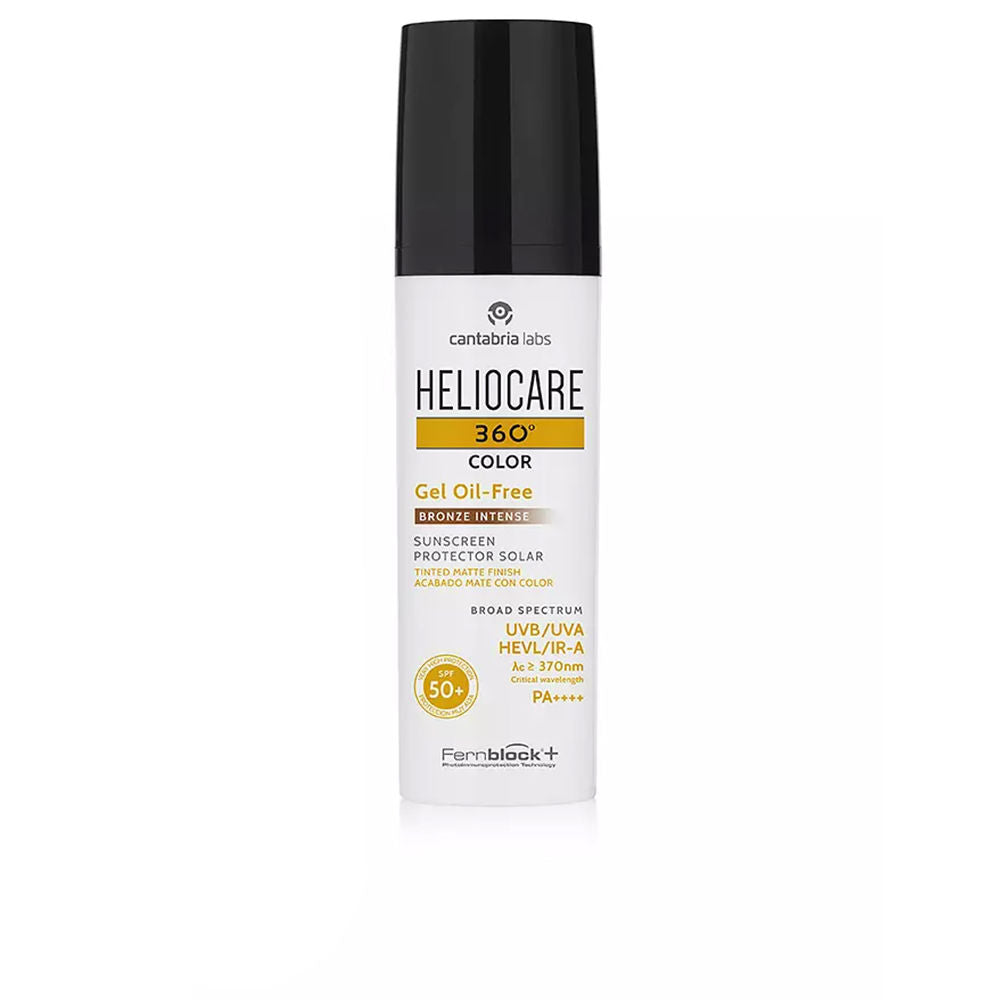HELIOCARE 360° COLOR sunscreen with oil-free gel color SPF50+ #Bronze intense