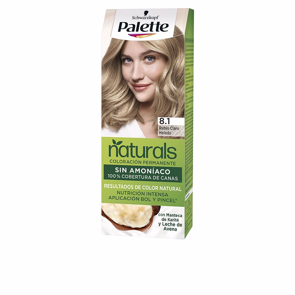 PALETTE NATURAL dye #8.1-light icy blonde 1 u