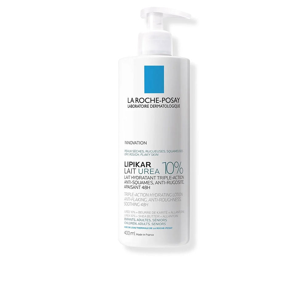 LIPIKAR UREA 10% triple action moisturizer soothing anti-itch and anti-recurrence 400 ml